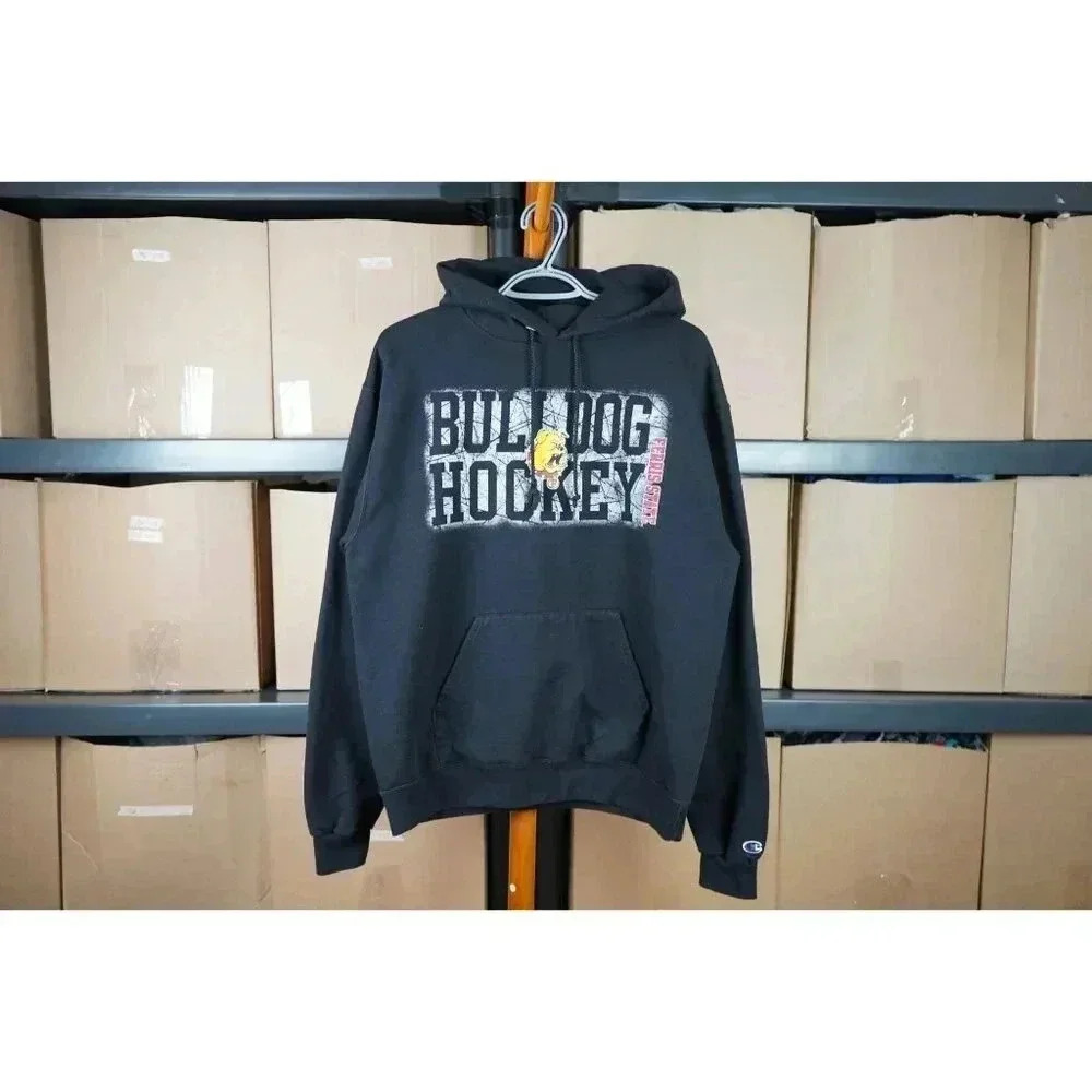 Ferris State Hoodie Bulldog Hockey Champion Men's M #523